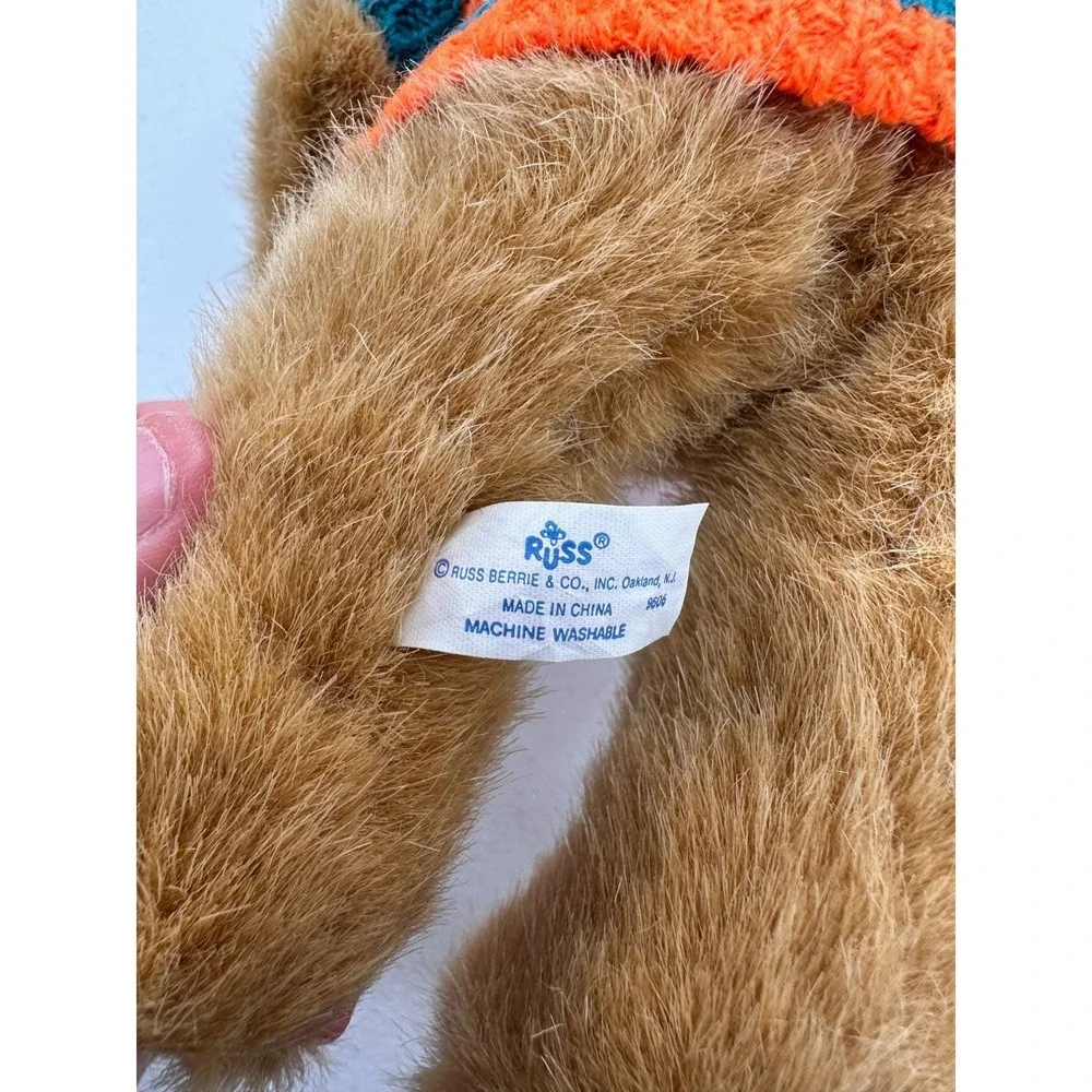 Russ Berrie Miami Dolphins Sweater Teddy Bear Plush‎ 10